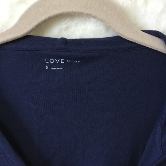 GAP Navy Blue Knit Hoodie - Picture 5 of 7